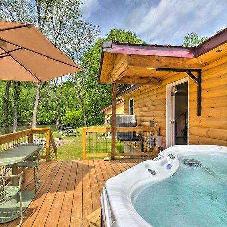 Cozy Cabin On Tuckasegee River - Near Bryson City Esterno foto