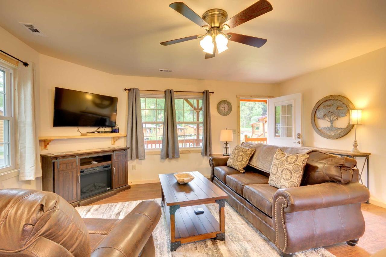 Cozy Cabin On Tuckasegee River - Near Bryson City Esterno foto