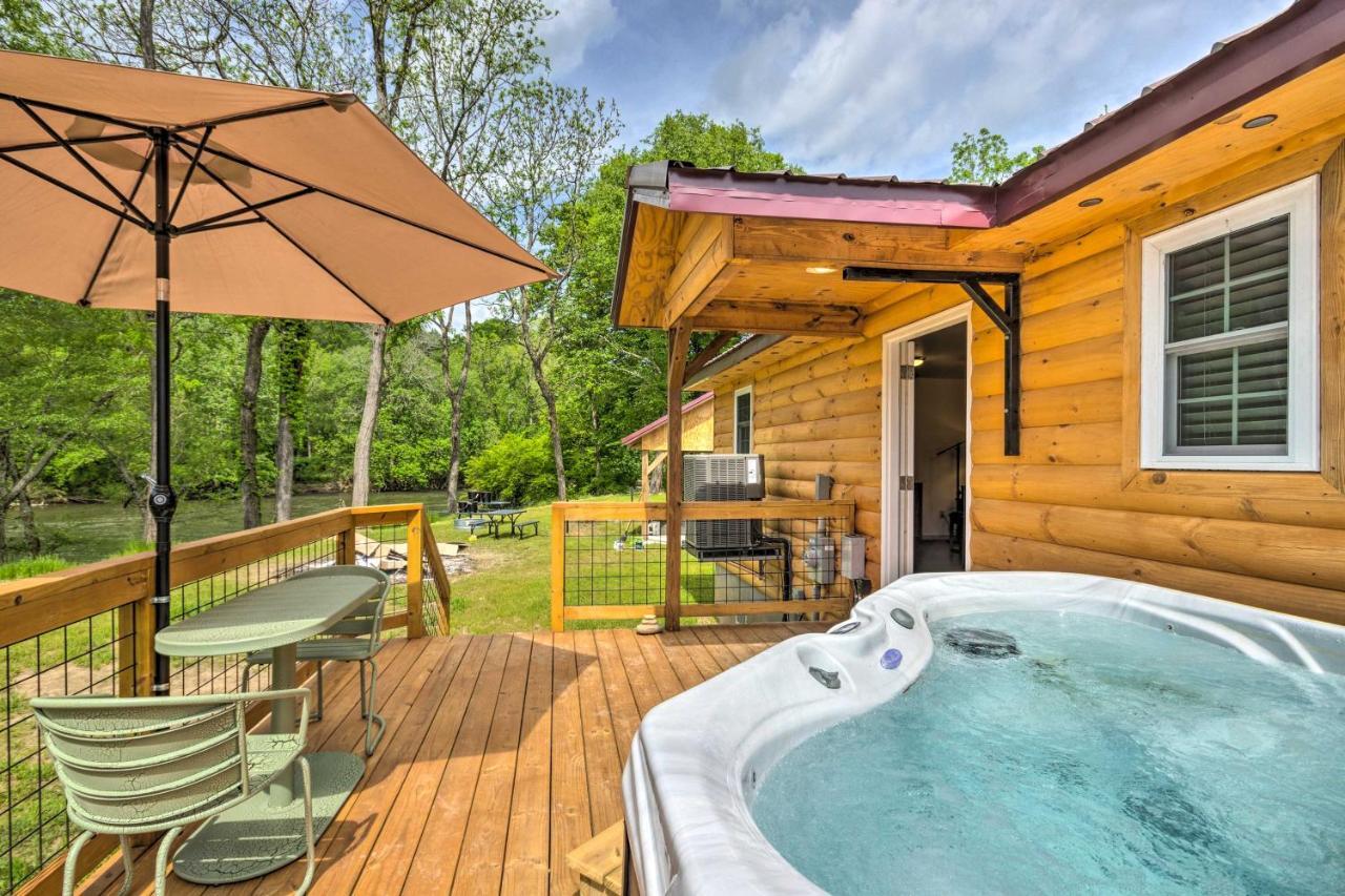 Cozy Cabin On Tuckasegee River - Near Bryson City Esterno foto