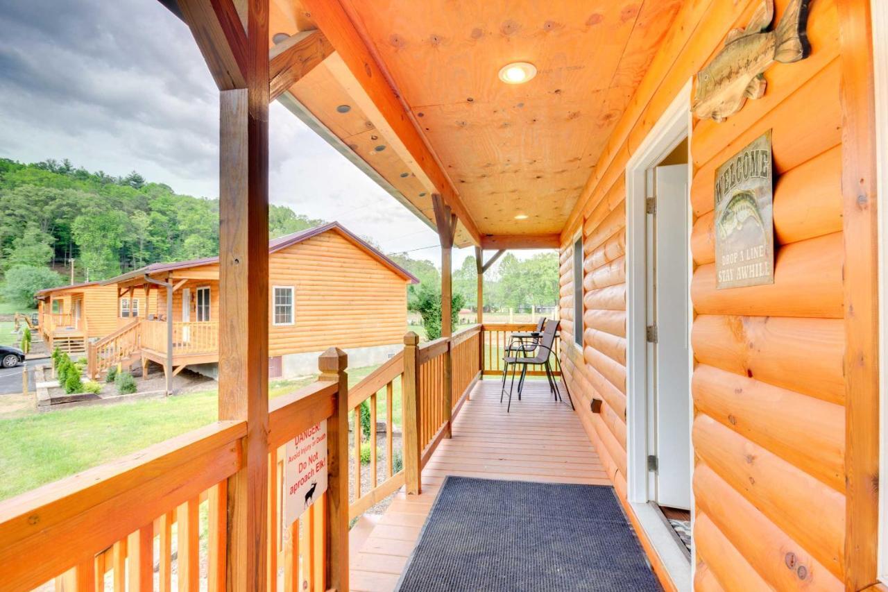 Cozy Cabin On Tuckasegee River - Near Bryson City Esterno foto
