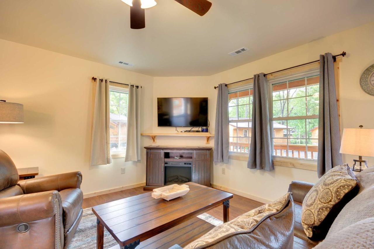 Cozy Cabin On Tuckasegee River - Near Bryson City Esterno foto