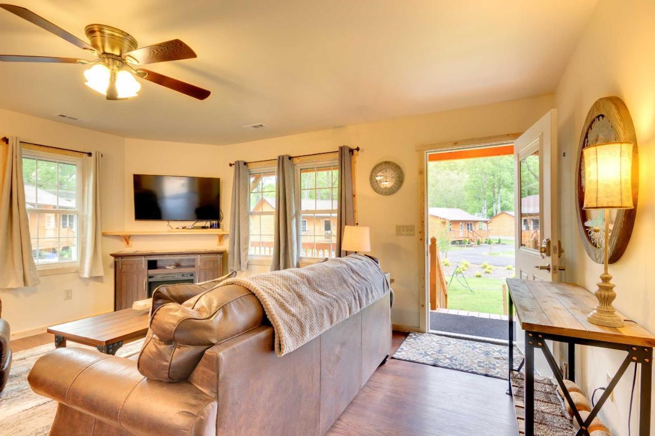 Cozy Cabin On Tuckasegee River - Near Bryson City Esterno foto